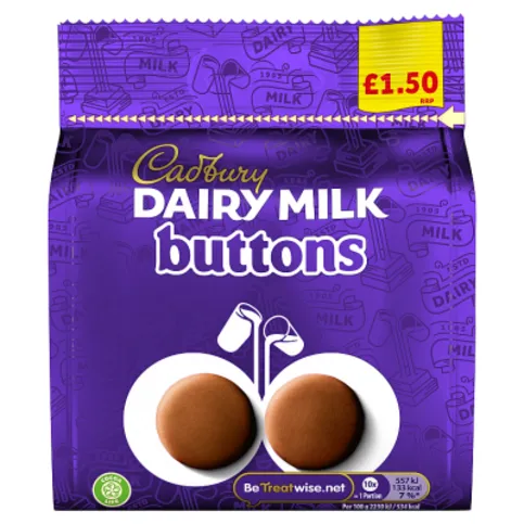Cadbury Dairy Milk Buttons 85g