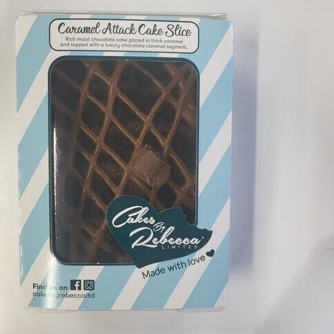 Cakes By Rebecca Caramel Attack Cake Slice