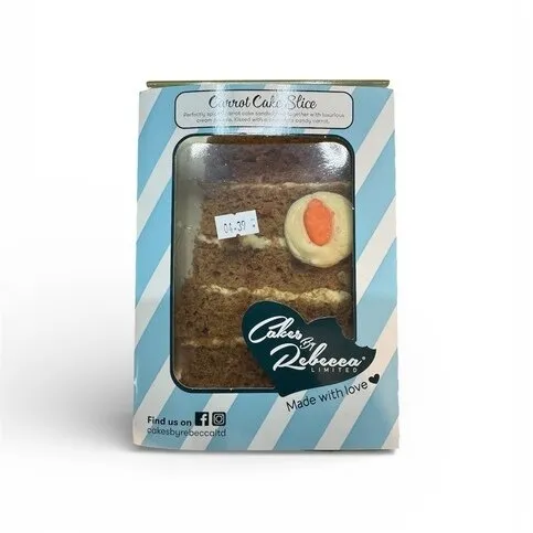 Cakes by Rebecca carrot cake slice
