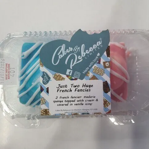 Cakes By Rebecca Just Two Huge French Fancies