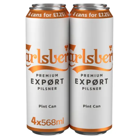 Carlsberg Premium Export Pilsner Pint Can 4 x 568ml