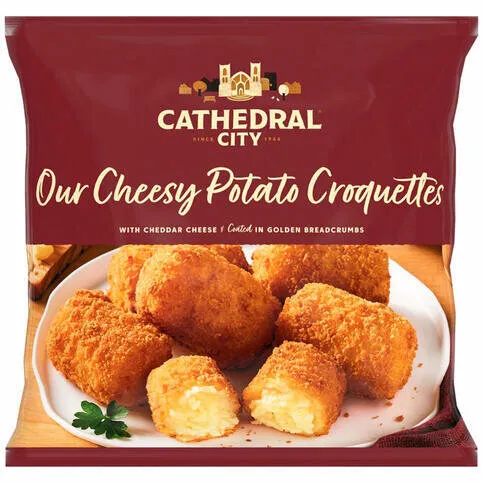 Cathedral City 500g Cheesy Potato Croquettes