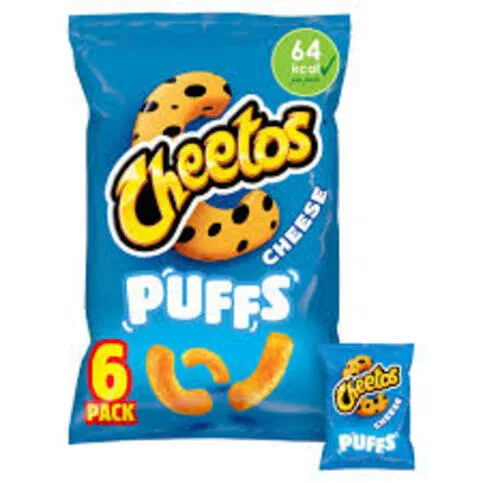 Cheetos cheese puff 6pk