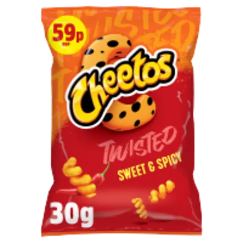 CHEETOS TWISTED FLAMING HOT PM59P 30G