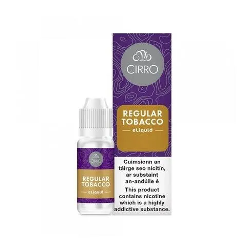 Cirro Regular Tobacco eLiquid 6mg