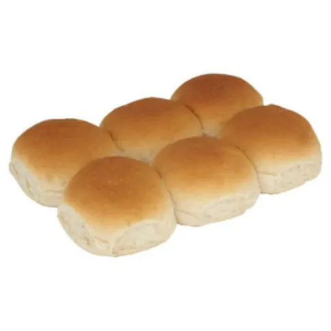 Clayton 6 Small White Rolls