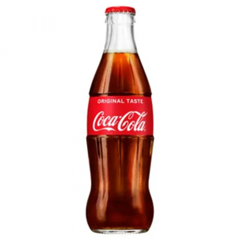 Coca Cola Classic Glass Bottle 330ml [CHILLED GLASS BOTTLE]