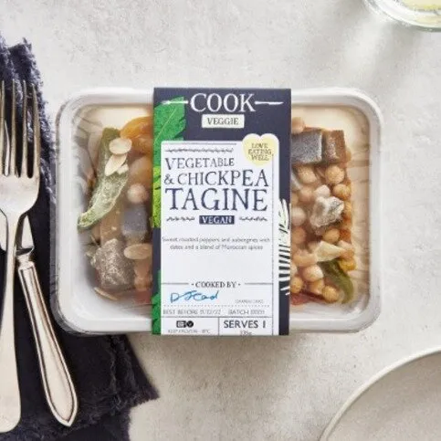 Cook Vegtable & Chickpea Tagine (Serves 1) 335g