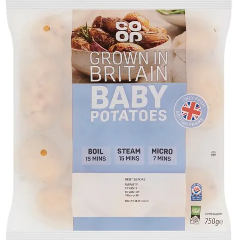 Co-op Baby Potatoes 750g