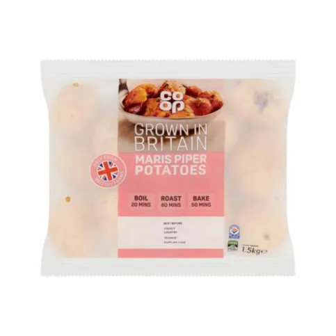 Co-Op British Maris Piper Potatoes 1.5kg