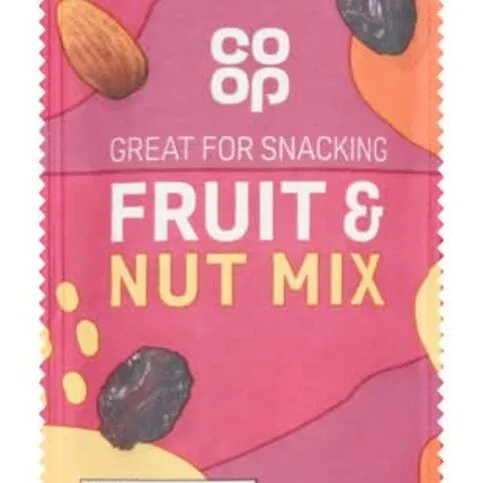 Co-op Mixed Fruit & Nut 60g