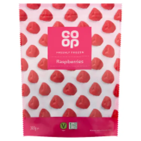 Co-op Raspberries 300g FROZEN
