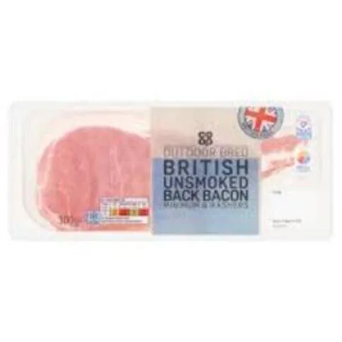 Coop Unsmoked Back Bacon