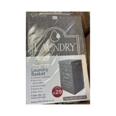 Cotton King Laundry Basket