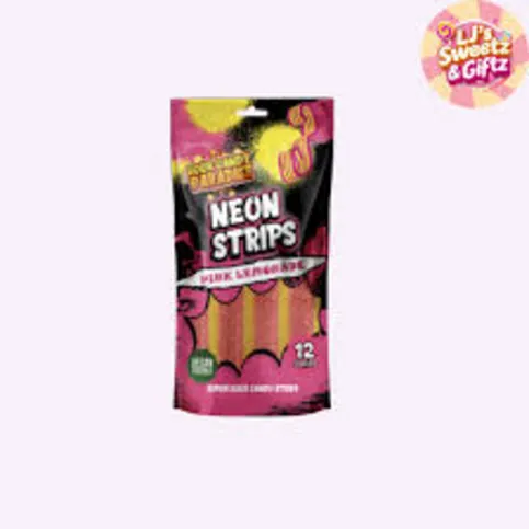 Candy Paradise Neon Strips Pink Lemonade