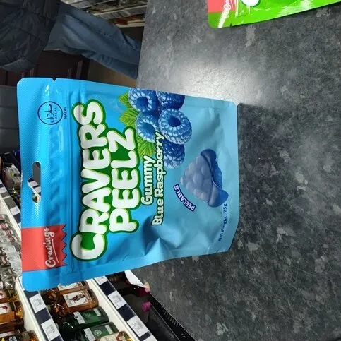 Cravers Gummy Blue Raspberry 1