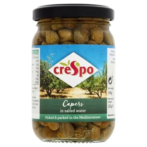 Crespo’s - Mediterranean Capers, 198g jar