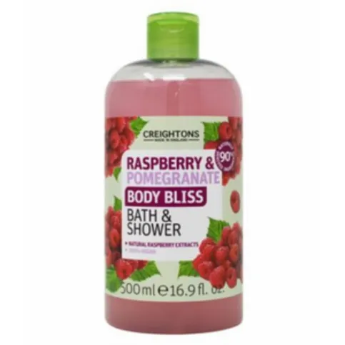 Body Bliss Raspberry And Pomegranate Bath & Shower 500ml