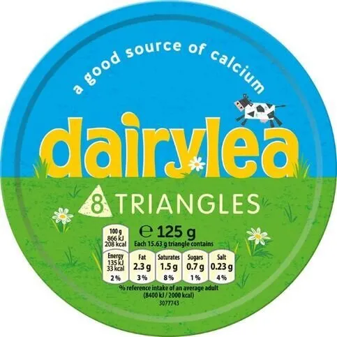Dairylea Cheese Triangles 8 Pack 125g