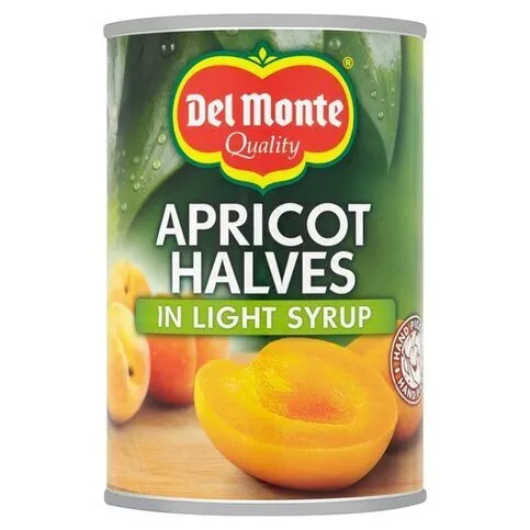 Del Monte Apricot Halves In Syrup 420g