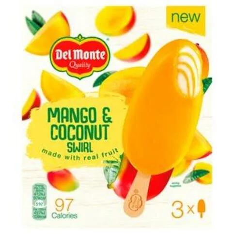 DEL MONTE MANGO COCONUT ice cream