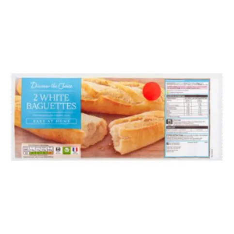 Discover the Choice White Baguettes 2 Pack