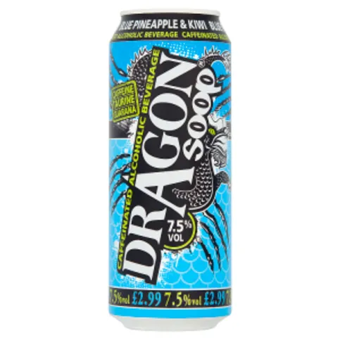 Dragon Soop Blue Pineapple & Kiwi 500ml