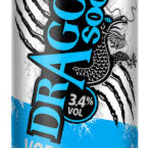 Dragon Soop Vodka Ice Blue Raspberry 500ml 