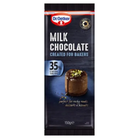 Dr Oetker Milk Cooking Chocolate 150g