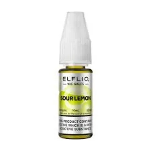 ELFLIQ Nic Salts E-liquid 20mg Sour Lemon