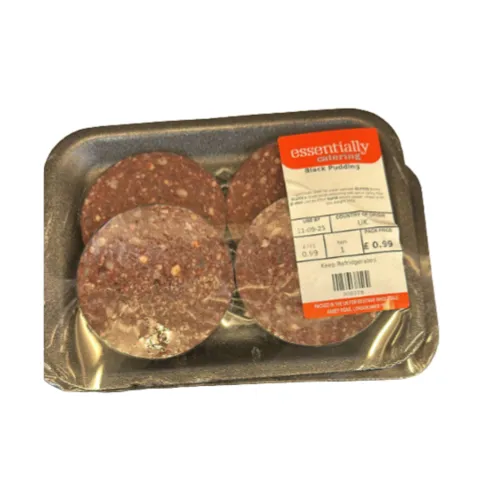 Essential Catering Black Pudding 4 Pack