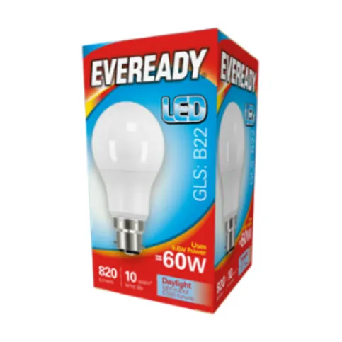 Eveready Bayonet 60w Bulb GLS B22 - Light Bulb