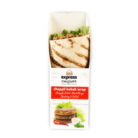 Express Cuisine Chappli Kebab Wrap 220g
