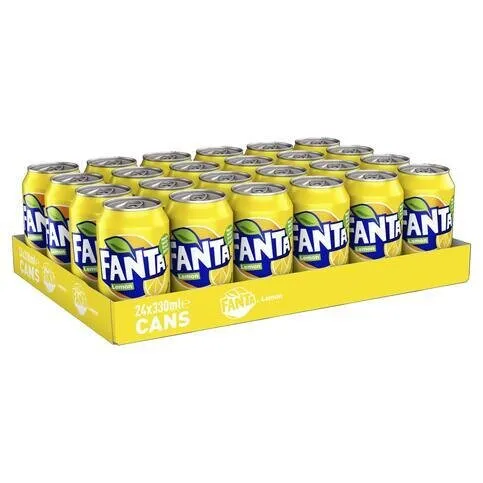 Fanta Lemon 24pk Cans Full Case