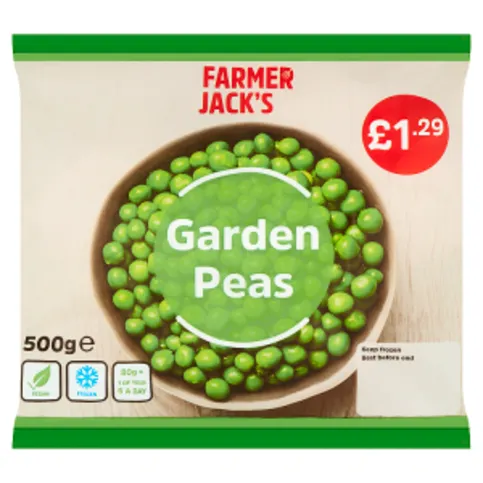 Farmer Jack's Garden Peas 500g