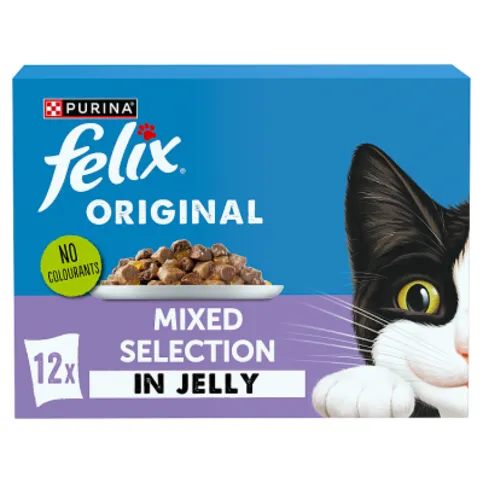 Felix Original Mixed Selection in Jelly 12 x 85g (1.02kg)