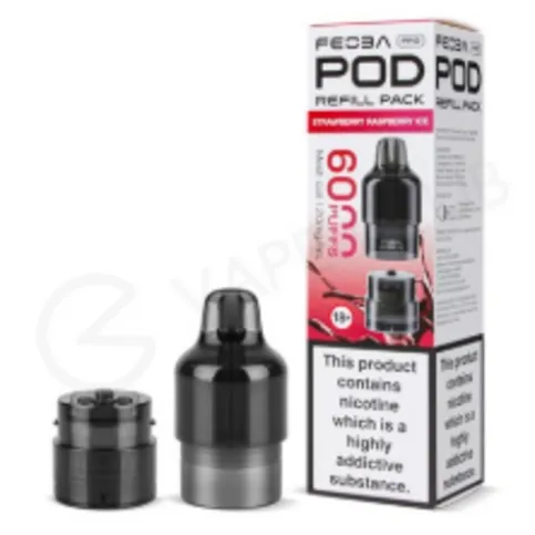 Strawberry Raspberry Ice Feoba 6000 Refill Pack