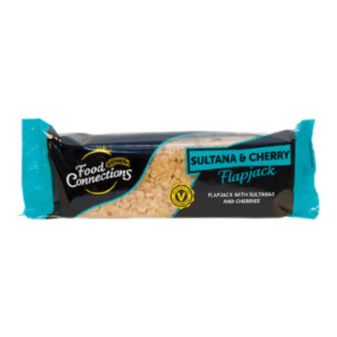 Food Connections Sultana & Cherry Flapjack