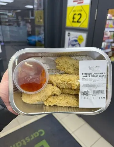 Gillespie's 5 Chicken Goujons With Sweet Chilli Sauce