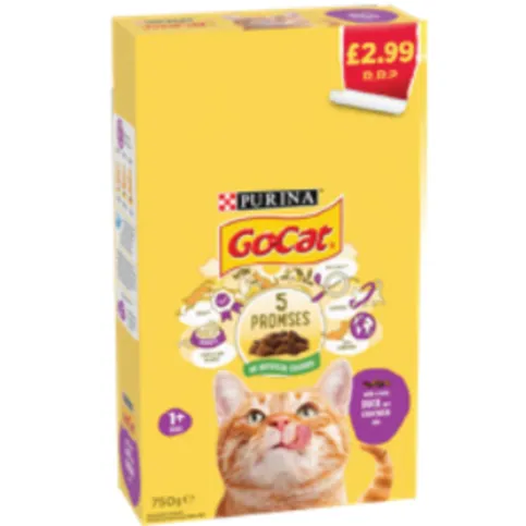 Go Cat Chicken&Duck 750g