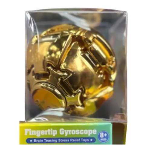 Gold Fingertip Gyroscope