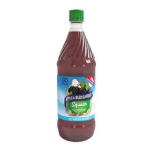 Go Local Apple & Blackcurrant Cordial 1L