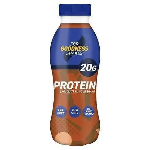 Goodness Protein Shake Chocolate 330ml