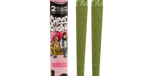 G-Rollz – Cheech & Chong – 2x Terpene Infused Blunt Cones – 'watermelon sunrise'