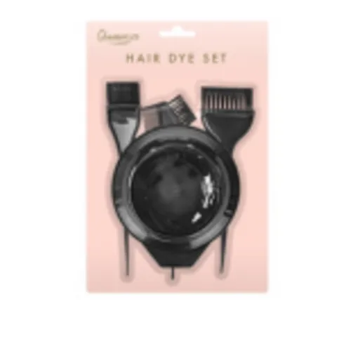 Hair Dye Brush And Bowl Set 4Pc
