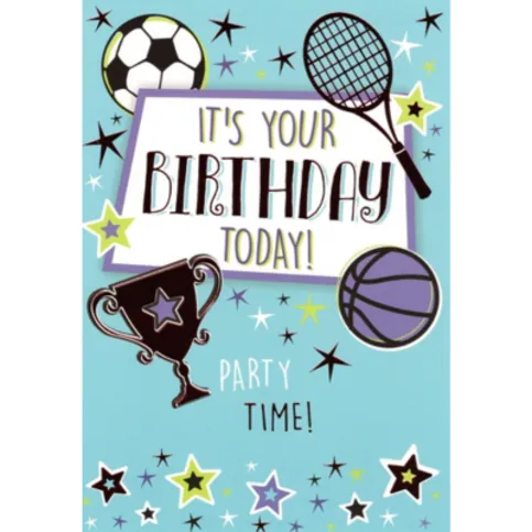 Happy Birthday Male Card