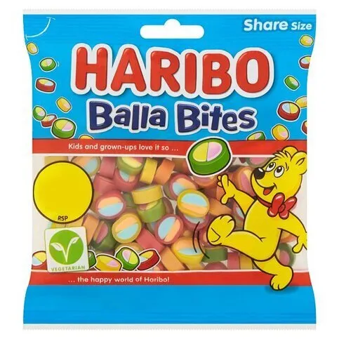 Haribo Balla Bites 140g - Sweets Bag