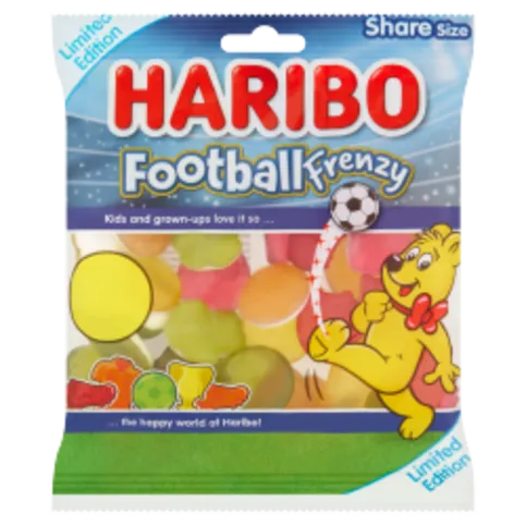 HARIBO FOOTBALL FRENZY PM£1.25 140G