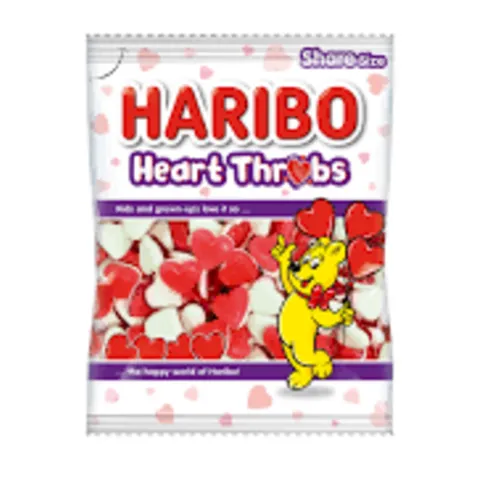 Haribo heart throbs 140g