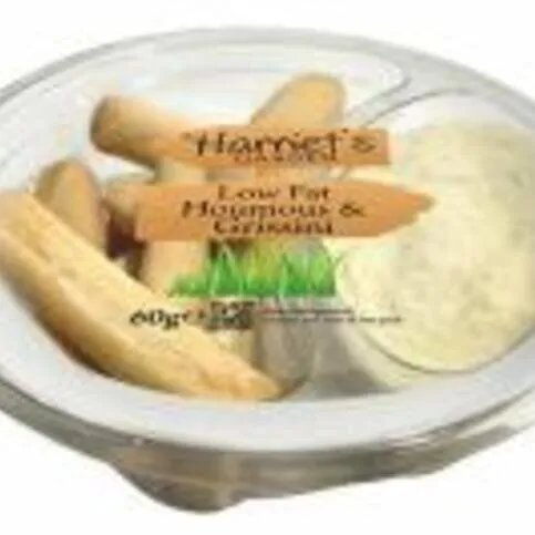 Harriet's Garden  Low Fat Houmous & Grissini 60g